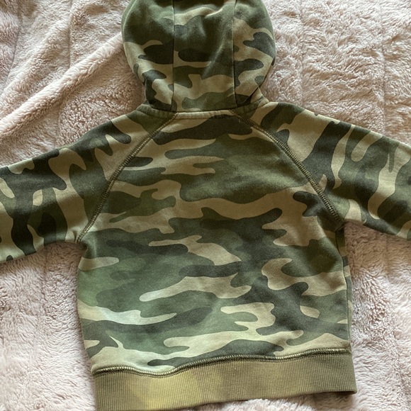 Camo Zip Up Hoody - Picture 4 of 4